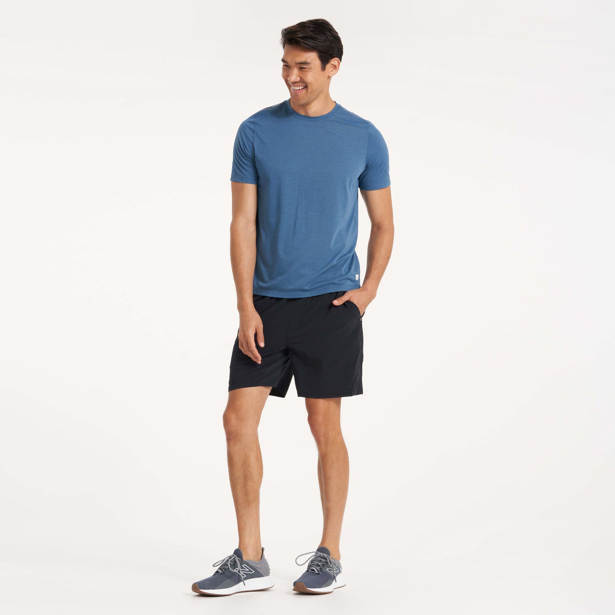 Current Tech Tee | Pool Blue