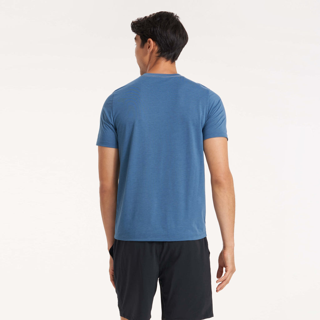 Current Tech Tee | Pool Blue