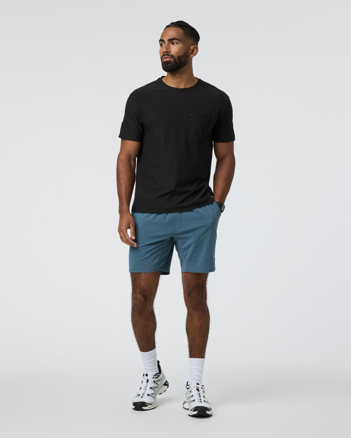 Elevate Kore Short Lined 7 | Light Deep Sea