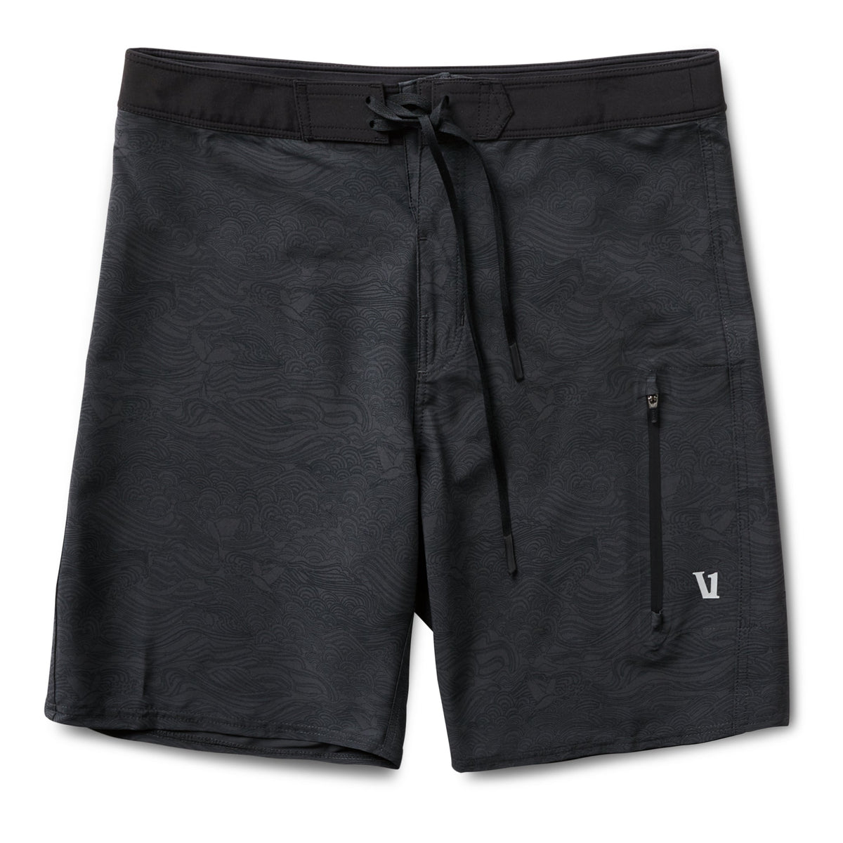 Infinity Boardshort | Black Vintage Ocean