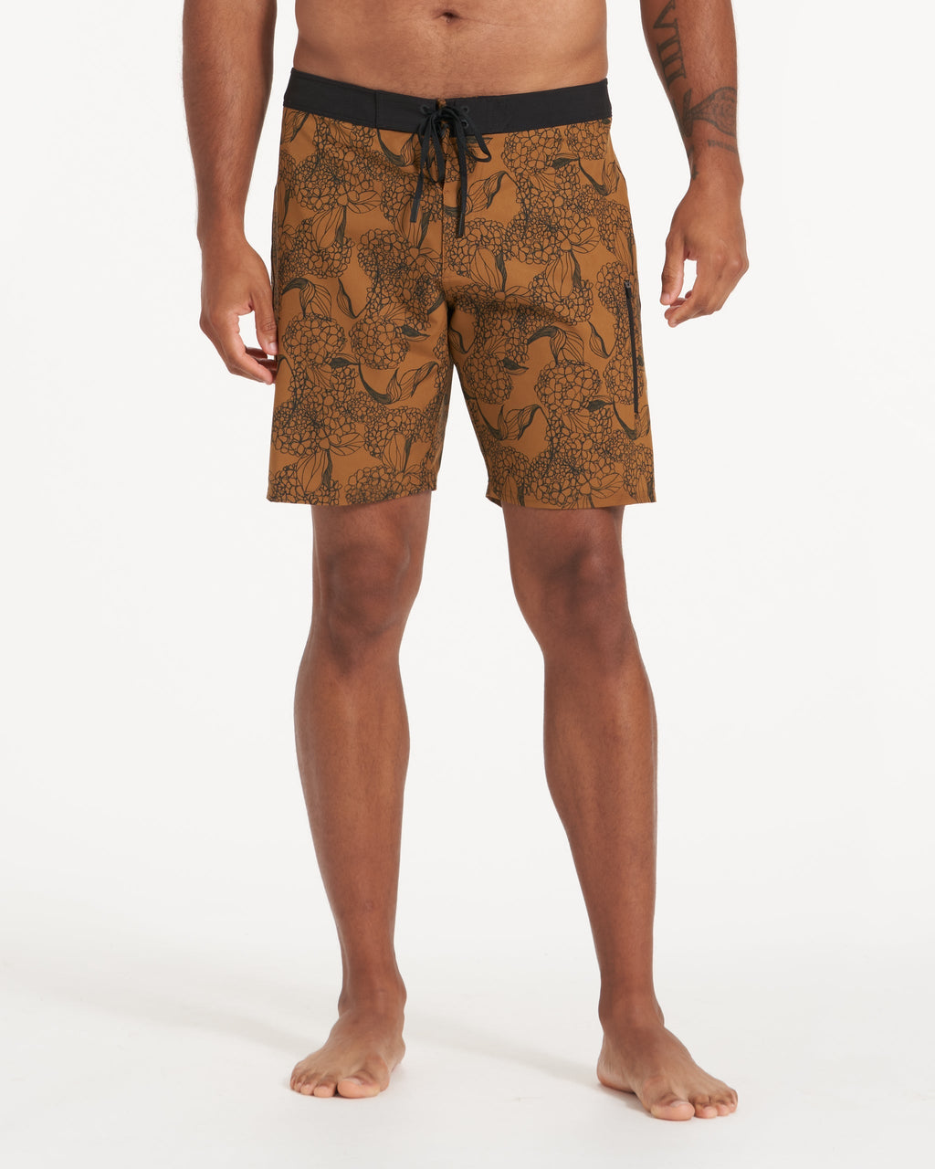 Infinity Boardshort | Caramel Hydrangea