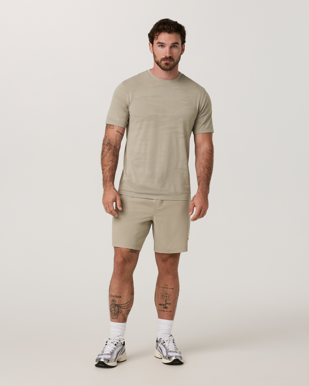 Kore Short Unlined 7 | Biscotti Tonal