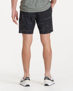 Kore Short Unlined 7 | Black Watercolor Camo
