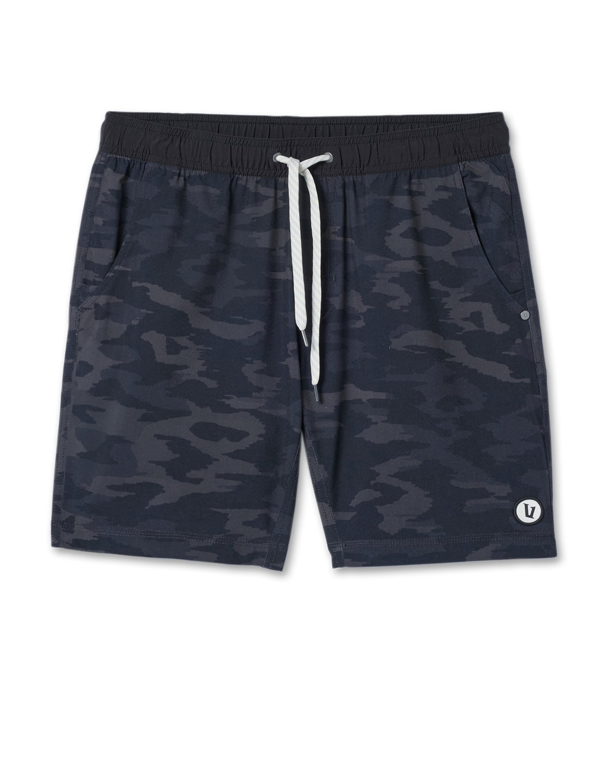 Kore Short Unlined 7 | Black Watercolor Camo