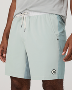 Kore Short Unlined 7 | Storm Blue Color Block