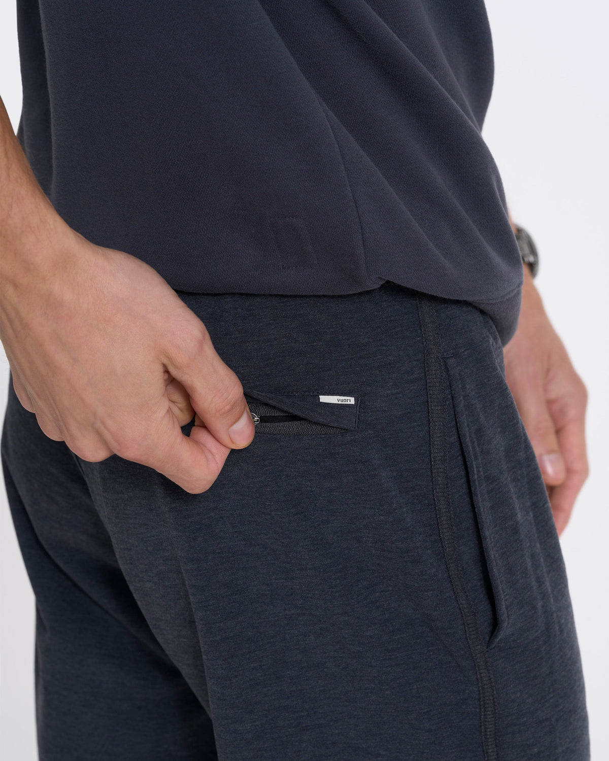 Austin Sweatshort | Charcoal Heather