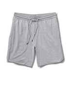 Austin Sweatshort | Light Heather Grey