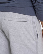Austin Sweatshort | Light Heather Grey