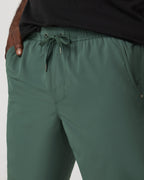 Kore Short Lined 9 | Agate Green Tonal