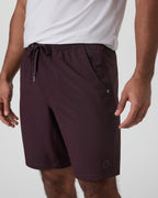 Kore Short Lined 9 | Raisin Tonal
