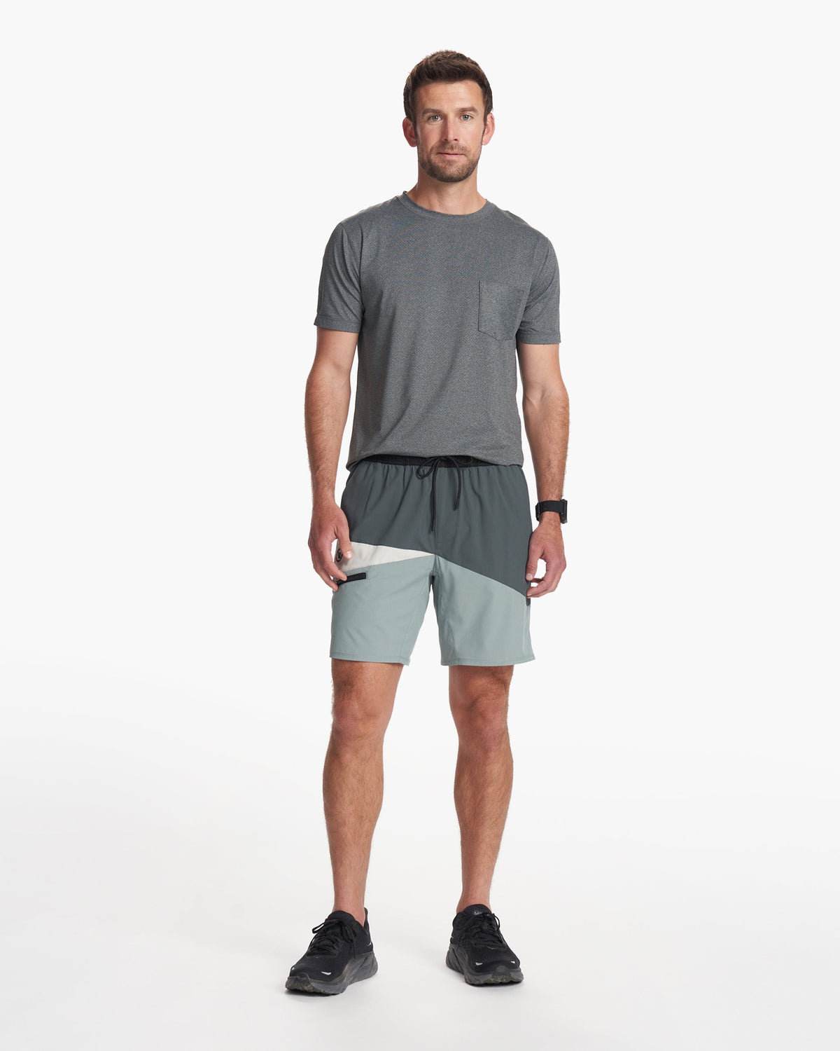 Colorblock Kore Short Lined 7 | Smoked Beryl/Stormy/Vapor