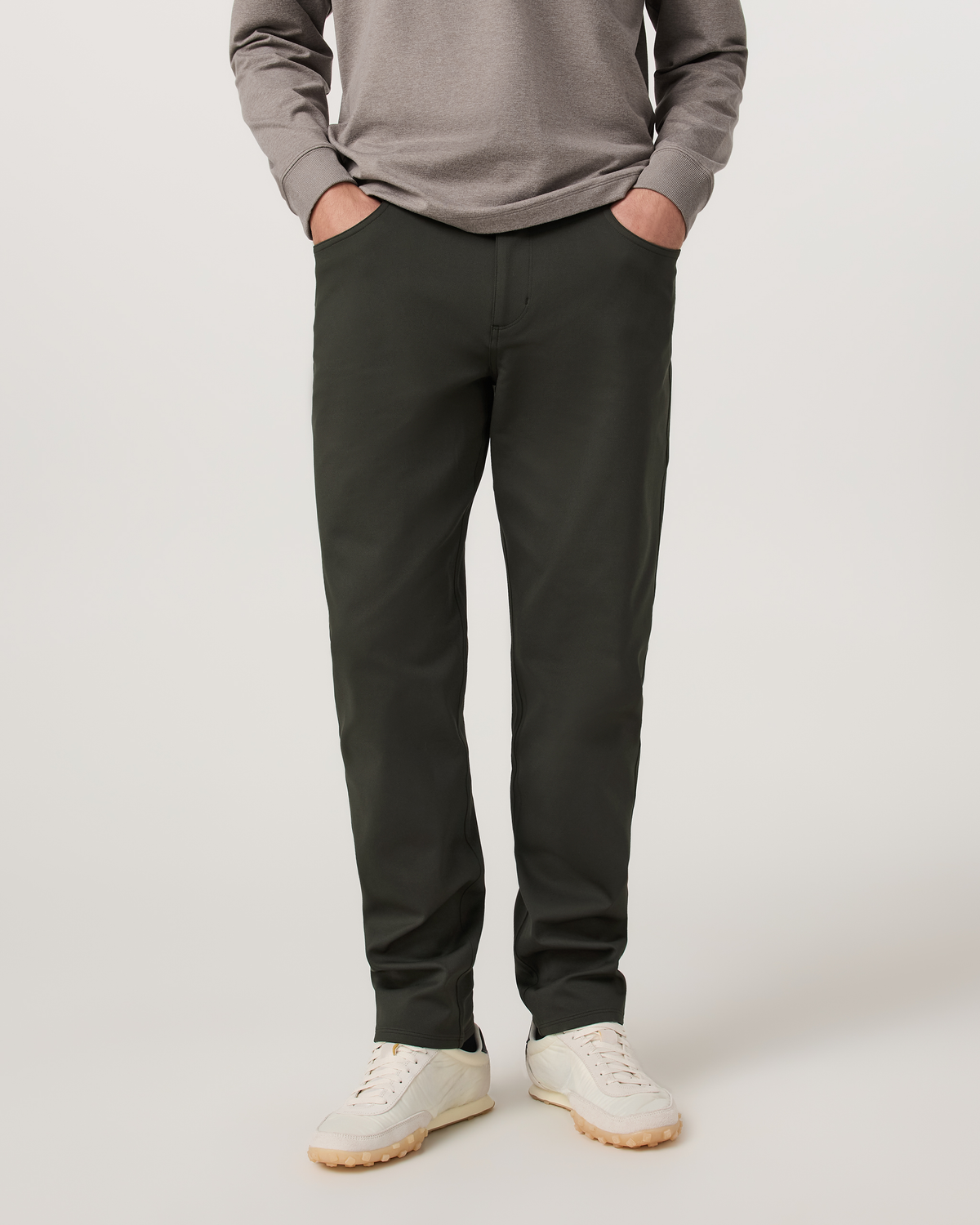 Vuori Meta™ Twill Pant Athletic Slim 30 | Hunter Green