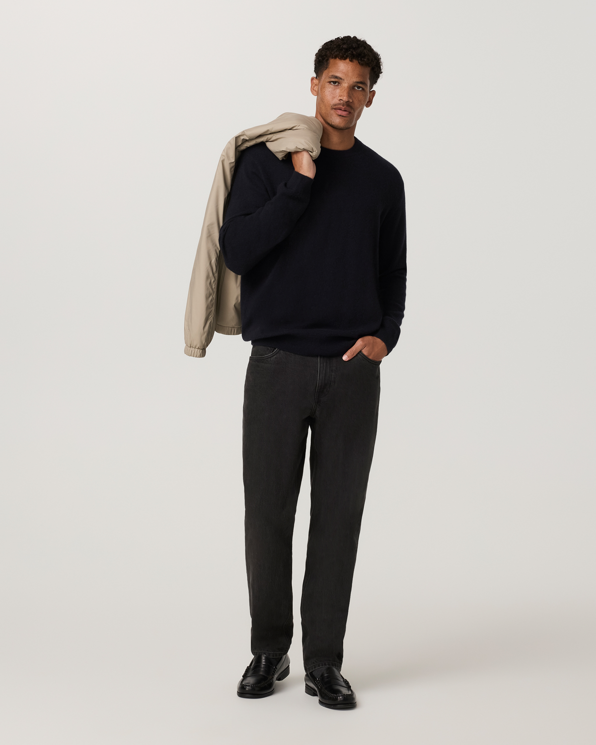 Vuori Vintage Jean Classic Fit 32 | Black Wash Denim