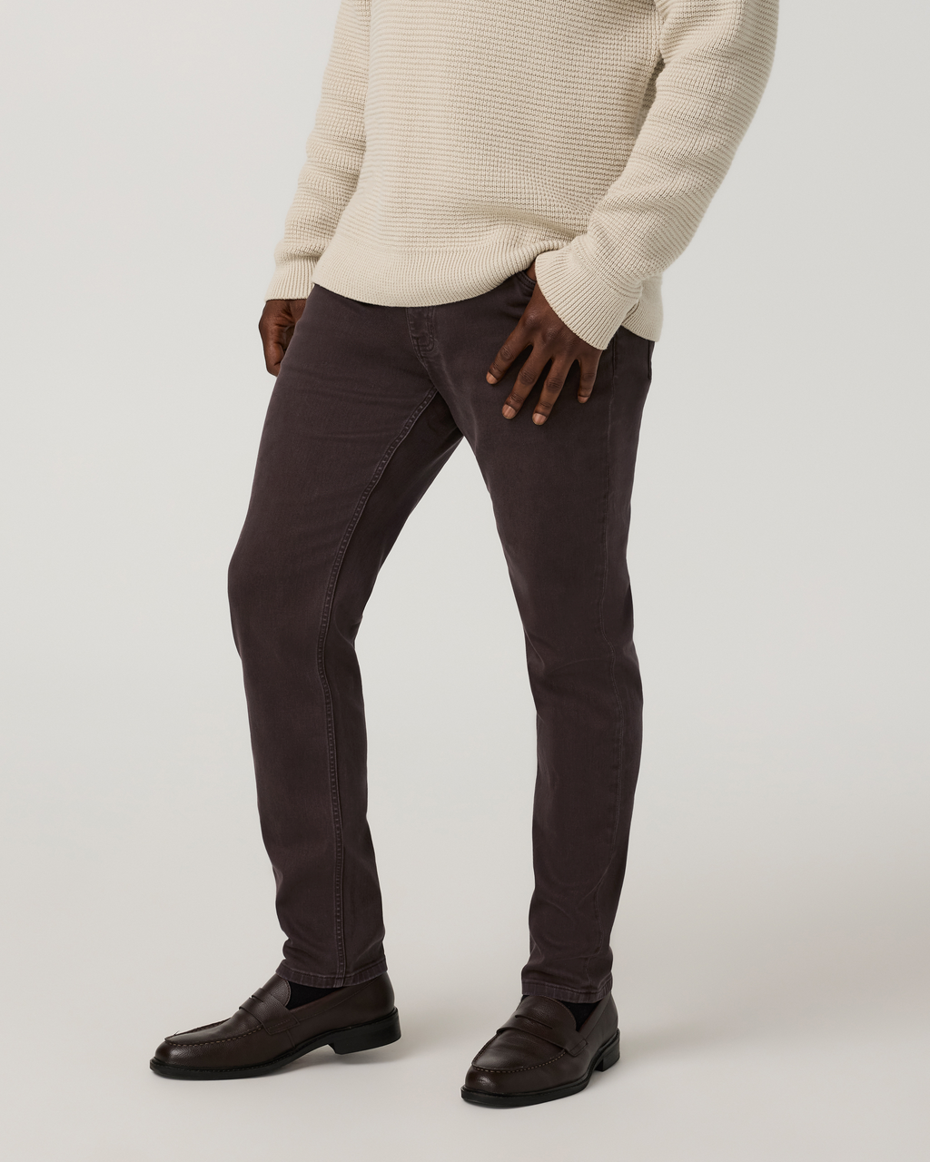 Benton Stretch Twill Pant Athletic Slim Fit 30 | French Roast