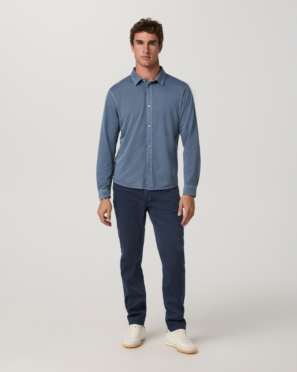 Benton Stretch Twill Pant Athletic Slim Fit 32 | Ink