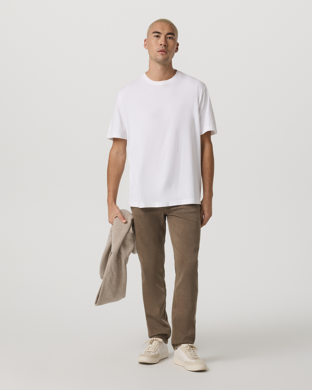 Benton Stretch Twill Pant Athletic Slim Fit 32 | Peppercorn