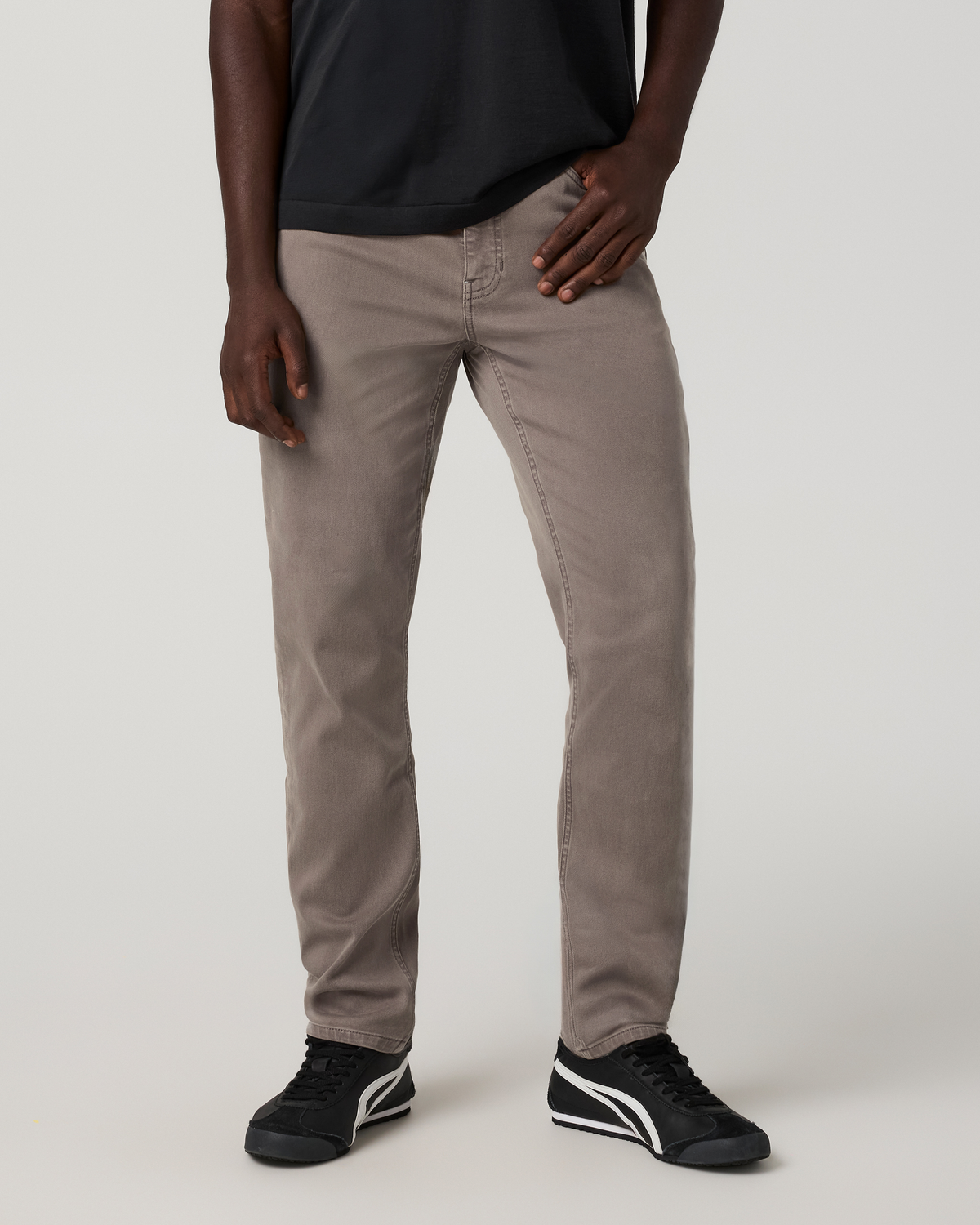 Benton Stretch Twill Pant Athletic Slim Fit 32 | Smokey Taupe