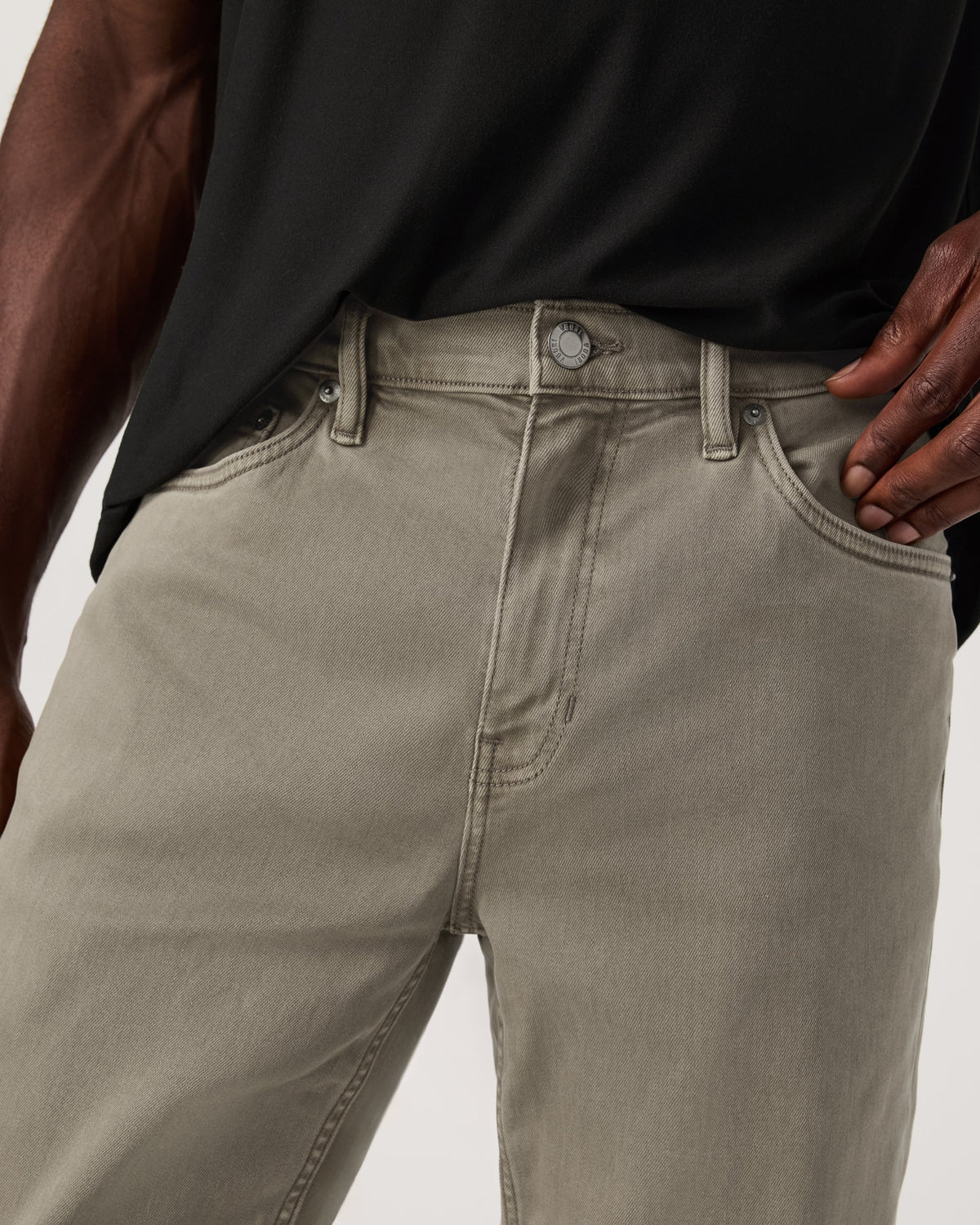 Benton Stretch Twill Pant Athletic Slim Fit 32 | Taupe