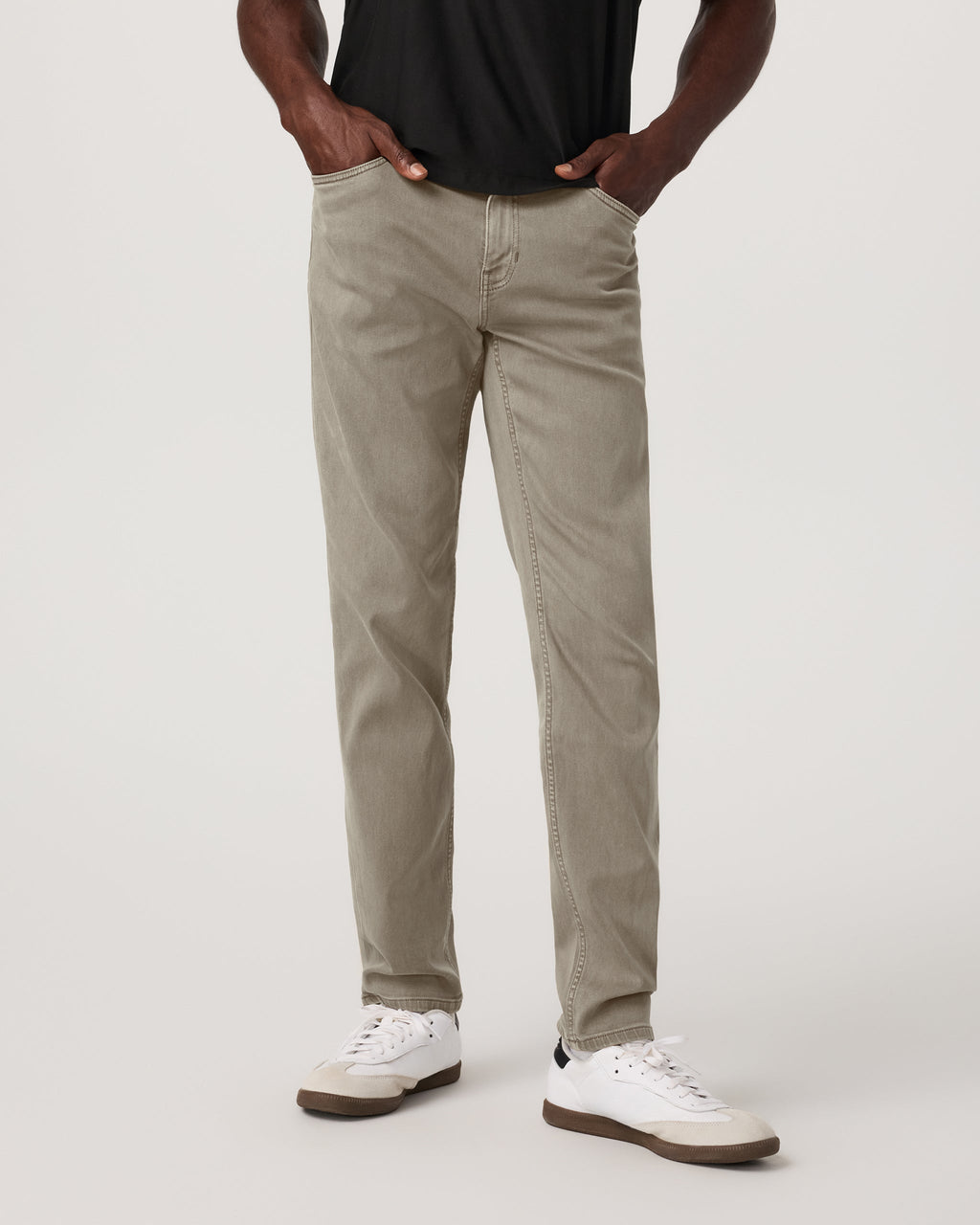 Benton Stretch Twill Pant Athletic Slim Fit 30 | Taupe