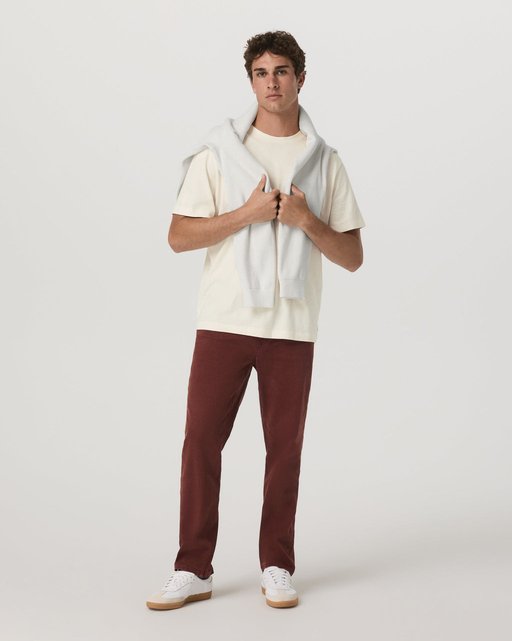 Benton Stretch Twill Pant Classic Fit 32 | Burnt Sienna