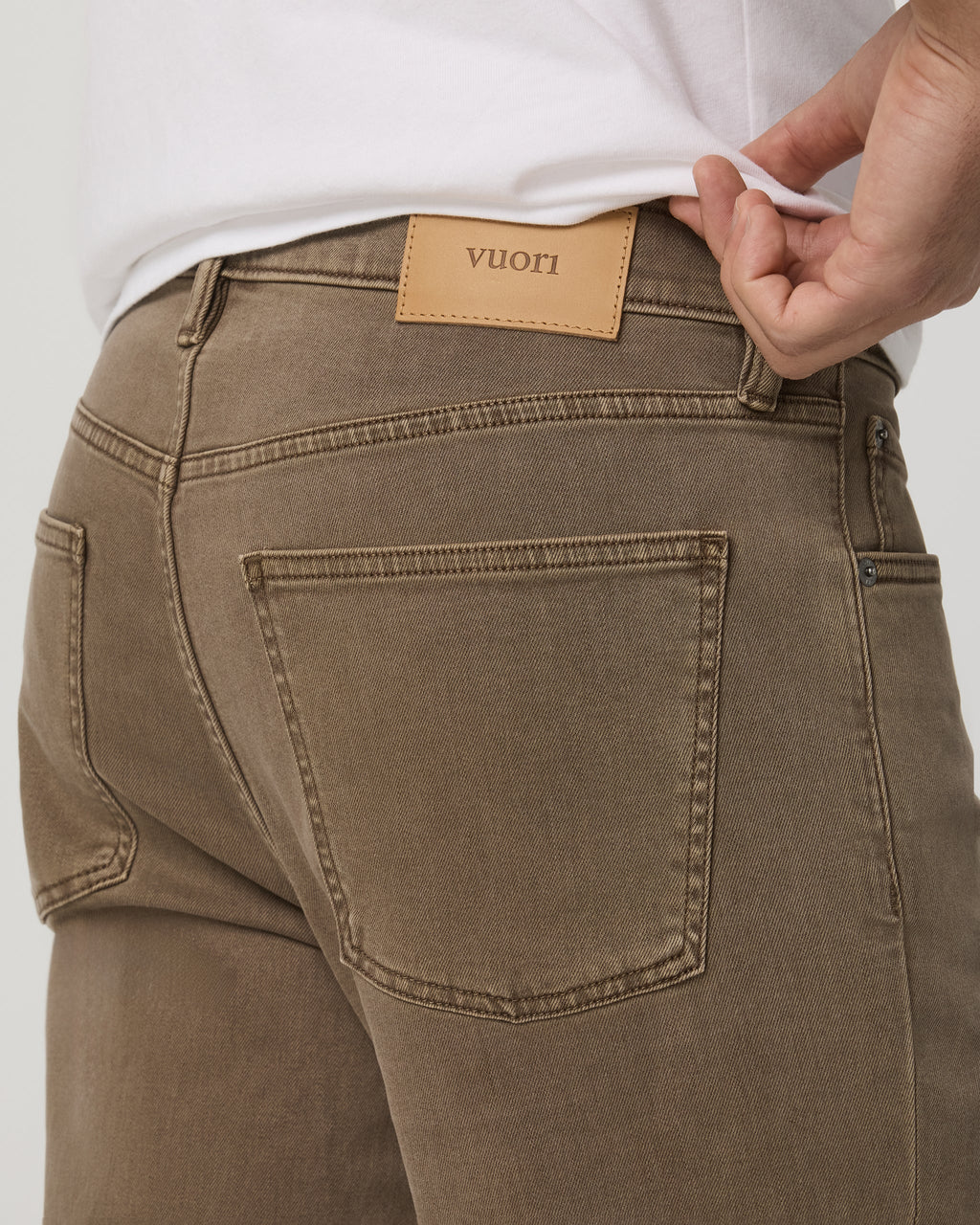 Benton Stretch Twill Pant Classic Fit 30 | Peppercorn