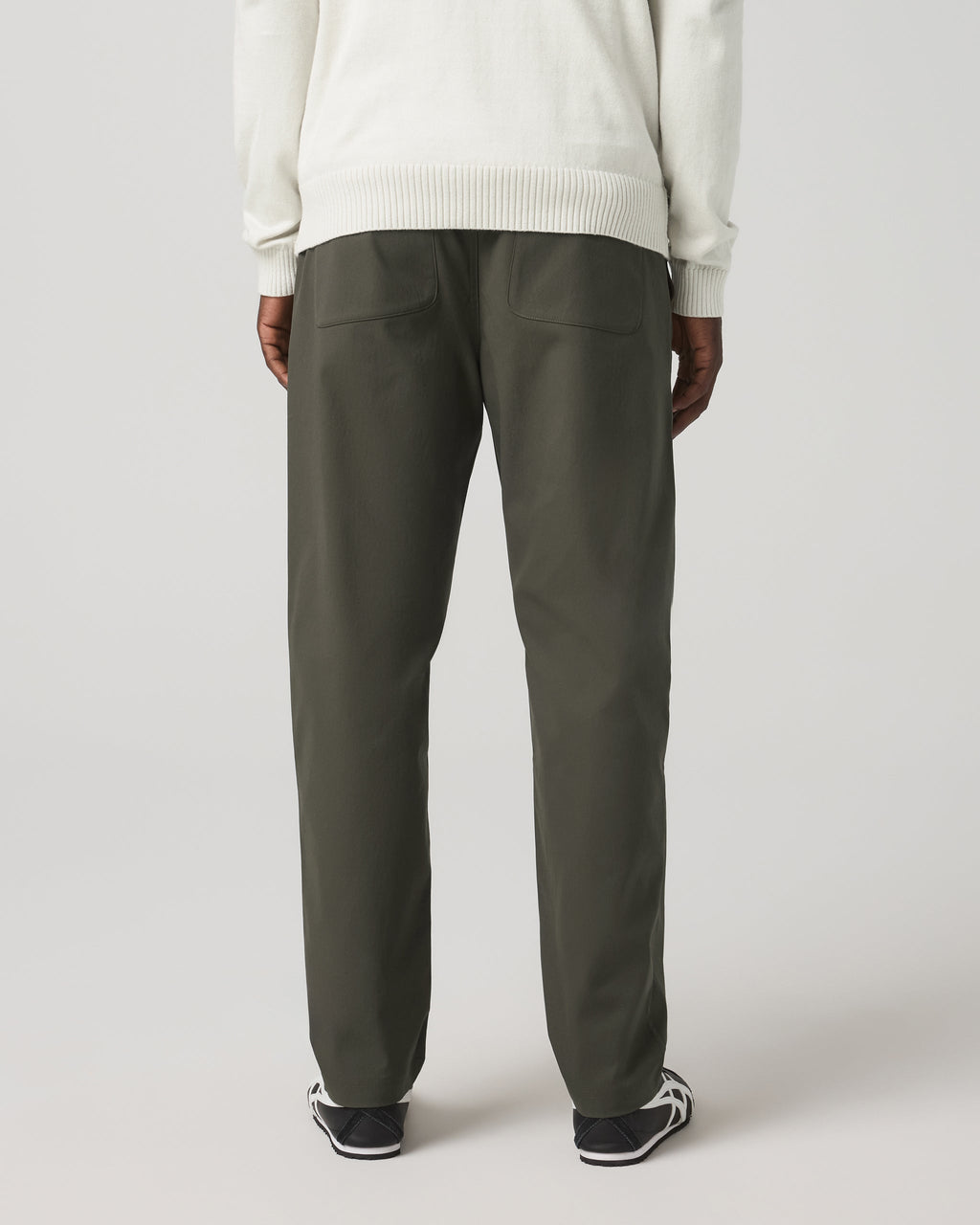 Cascade Elastic Waist Trouser Classic Fit 30 | Dark Oregano