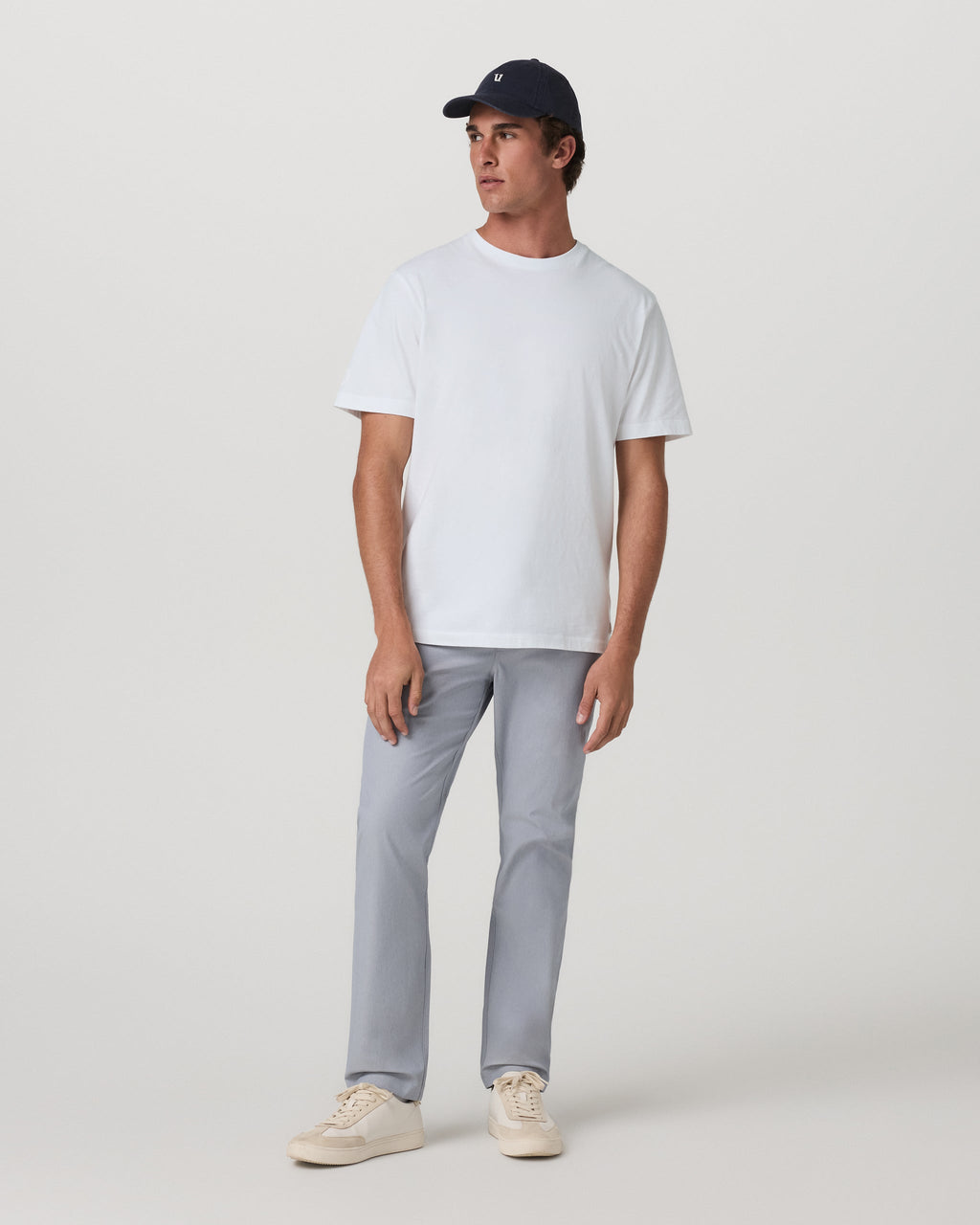 Cascade Elastic Waist Trouser Classic Fit 30 | Heather Grey