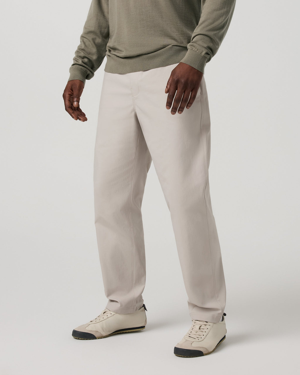 Cascade Elastic Waist Trouser Classic Fit 30 | Pewter