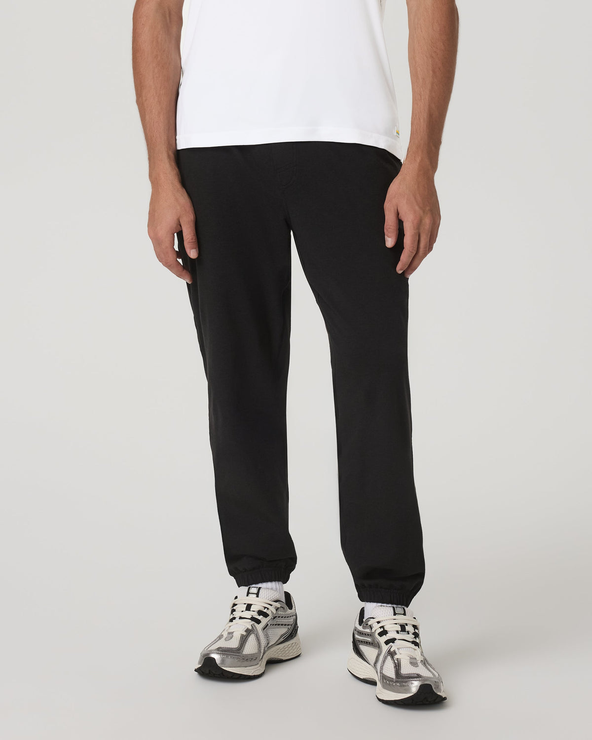 Coronado Mixed Media Sweatpant 28 | Black Heather