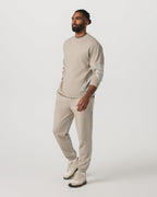 Coronado Mixed Media Sweatpant 28 | Limestone Heather
