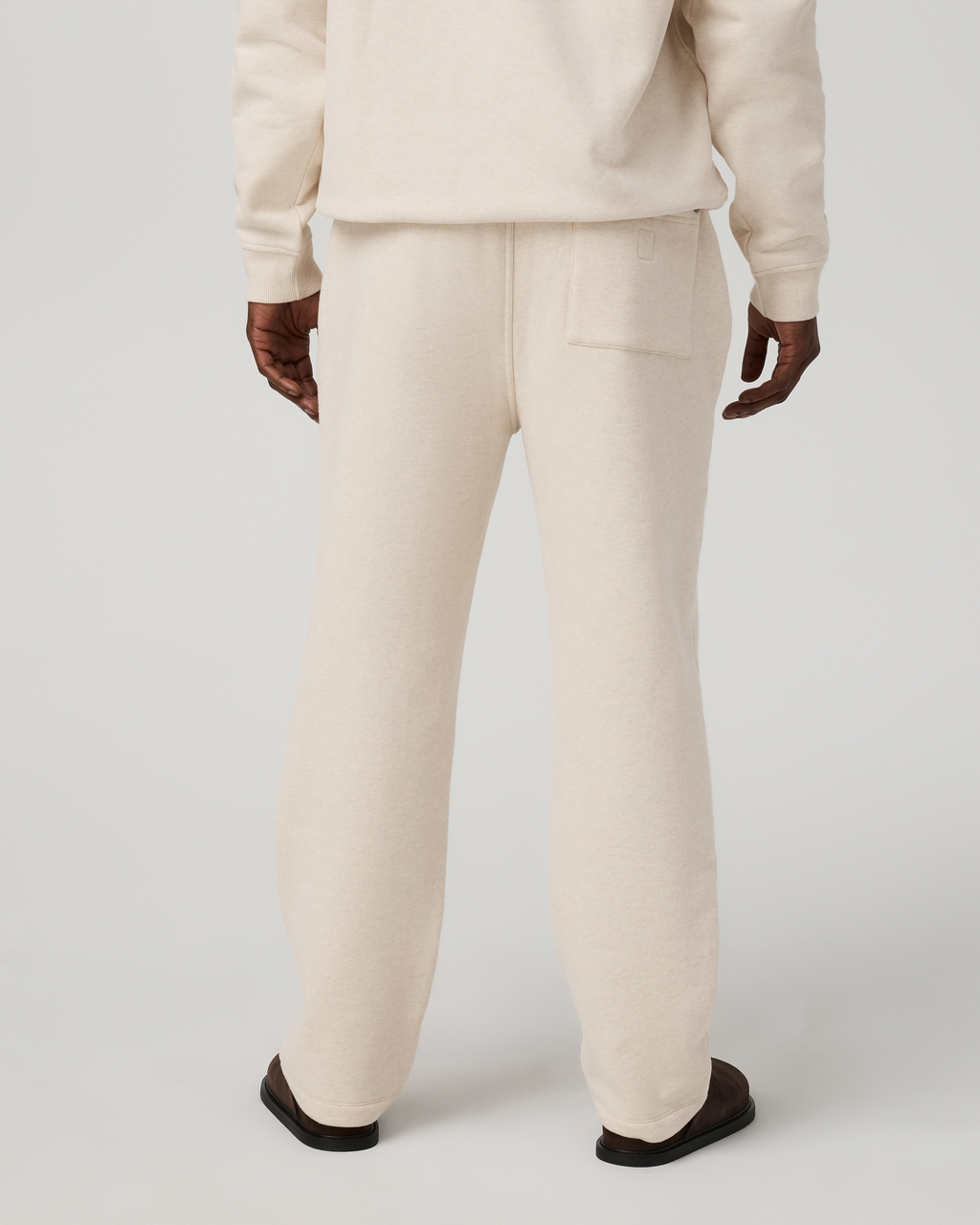 Seaside Straight Leg Sweatpant 30 | Buttermilk Heather