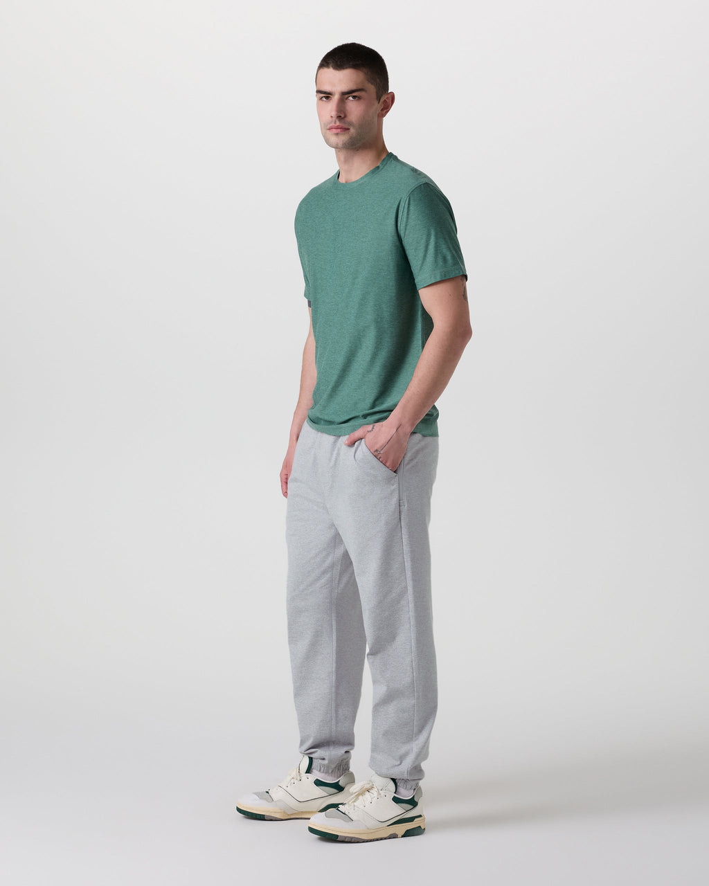 Coronado Sweatpant | Light Heather Grey