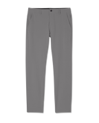 Aim Trouser Athletic Slim Fit 30 | Gull Grey Linen Texture
