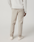 Aim Trouser Athletic Slim Fit 30 | Khaki Linen Texture