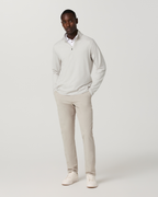 Aim Trouser Athletic Slim Fit 32 | Khaki Linen Texture