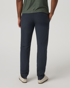 Aim Trouser Athletic Slim Fit 32 | Navy Linen Texture