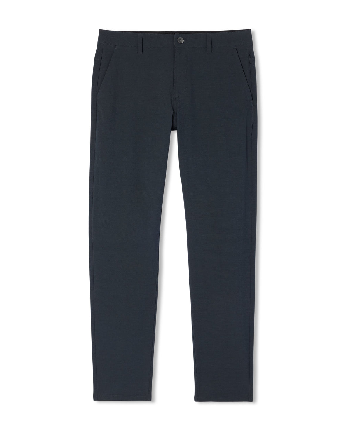 Aim Trouser Athletic Slim Fit 32 | Navy Linen Texture