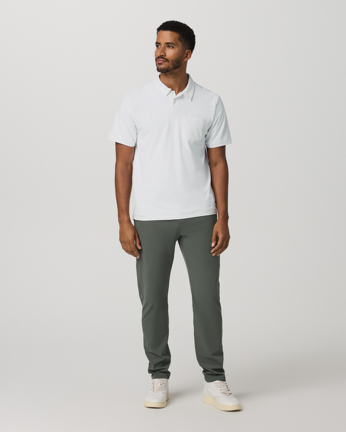 Aim Trouser Athletic Slim Fit 32 | River Rock