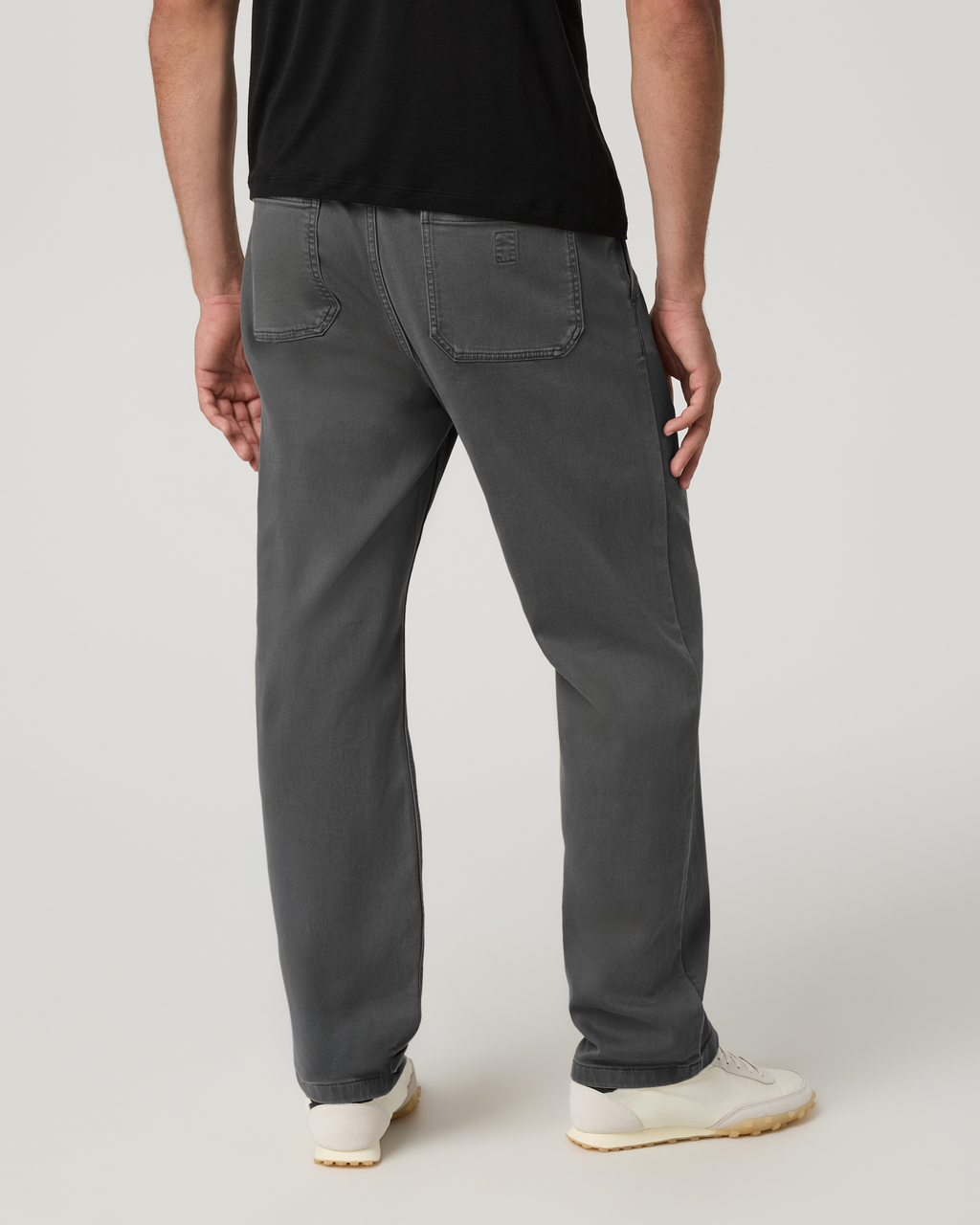 Benton Twill Elastic Waist Pant Relaxed Fit 30 | Dark Pewter