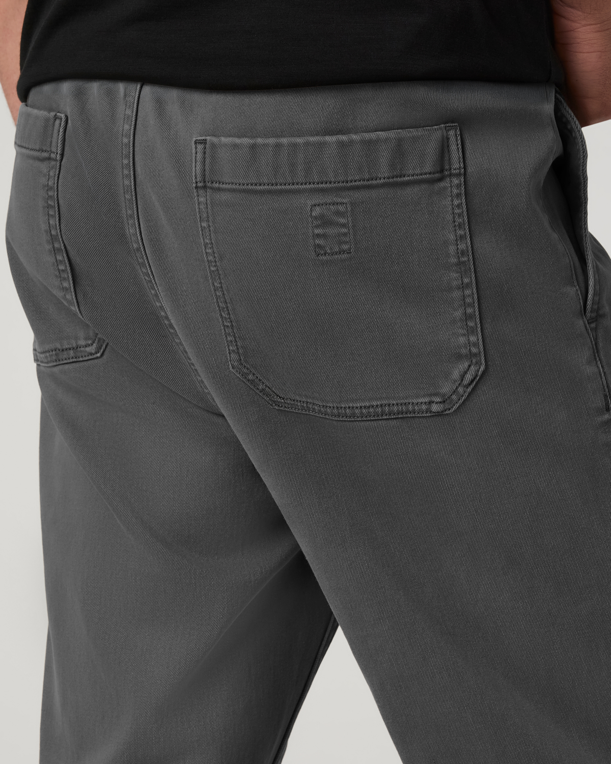 Benton Twill Elastic Waist Pant Relaxed Fit 30 | Dark Pewter