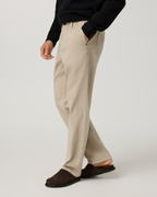 Benton Twill Elastic Waist Pant Relaxed Fit 30 | Limestone