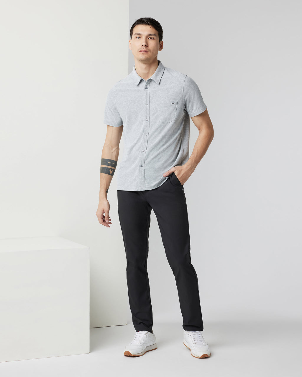 Cascade Tech Chino Pant Athletic Slim Fit 32 | Black