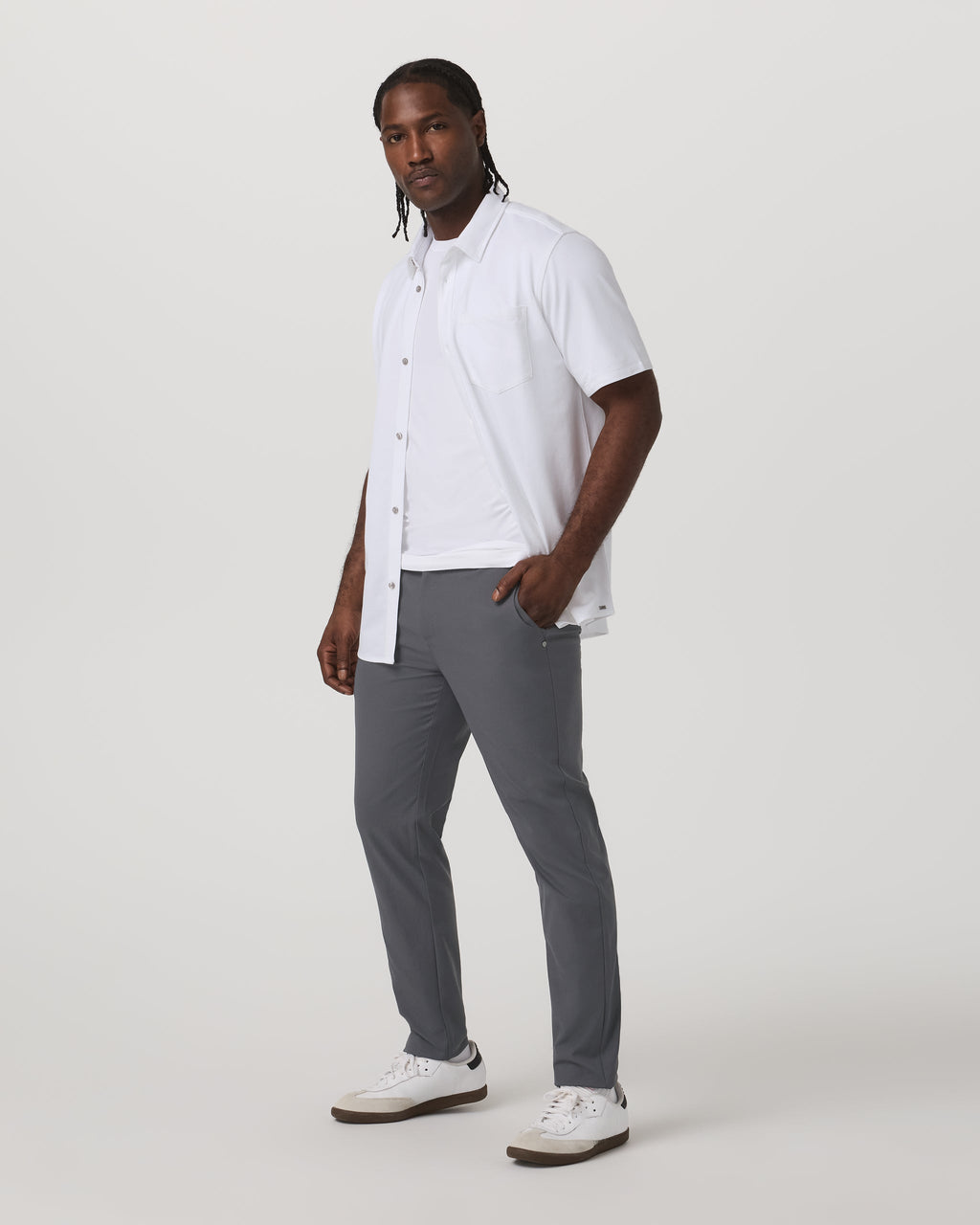 Cascade Tech Chino Pant Athletic Slim Fit 30 | Charcoal