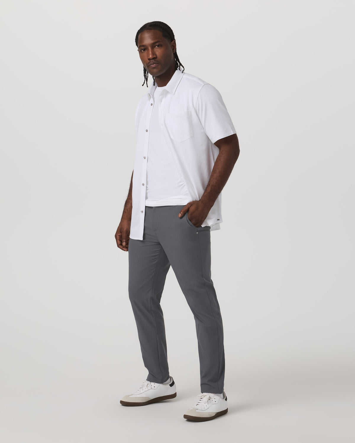 Cascade Tech Chino Pant Athletic Slim Fit 32 | Charcoal