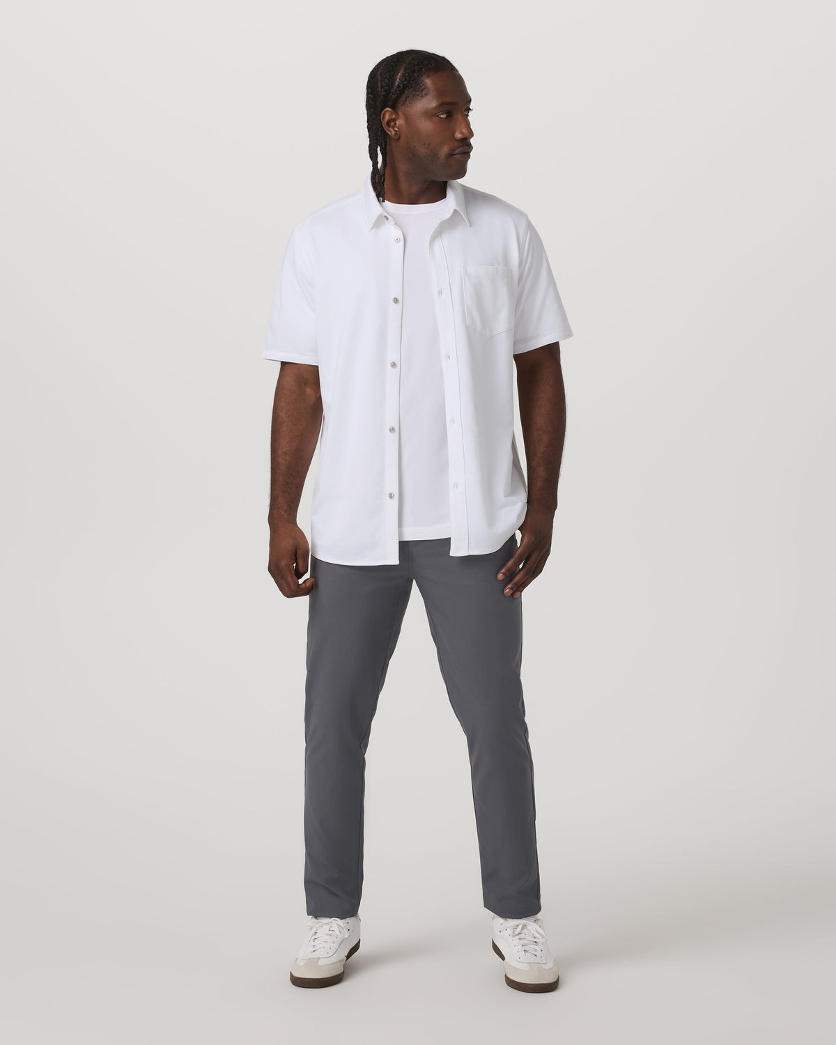 Cascade Tech Chino Pant Athletic Slim Fit 30 | Charcoal