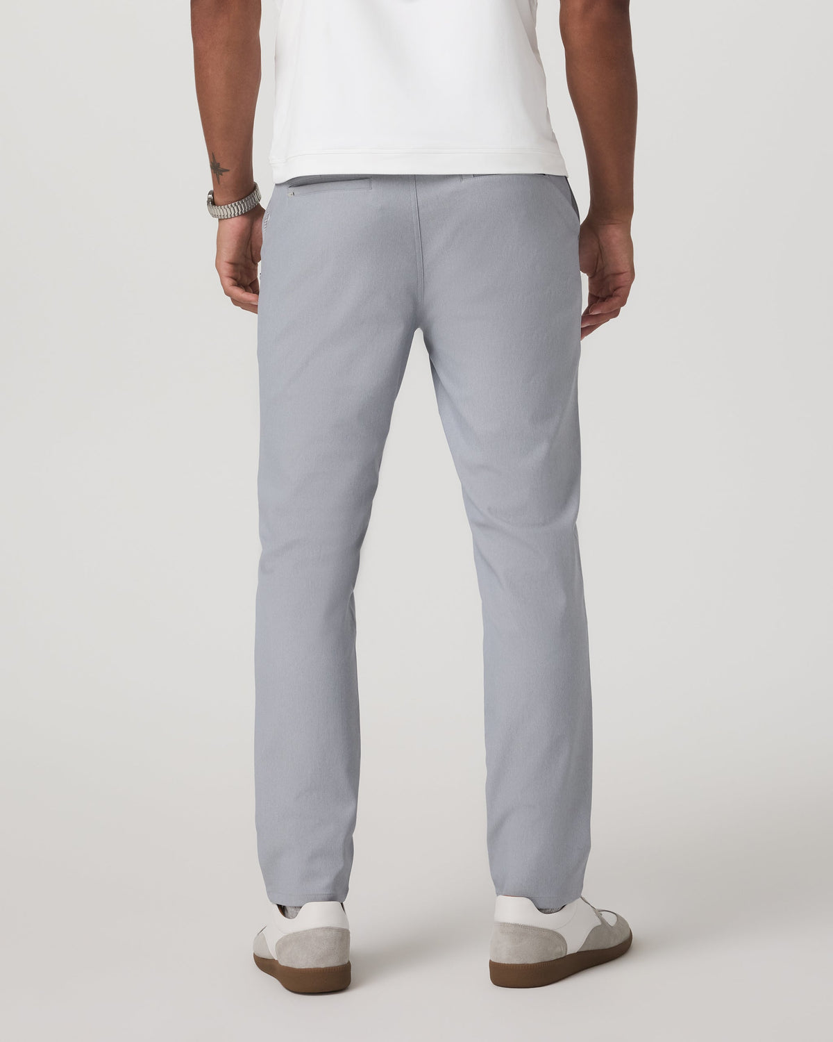 Cascade Tech Chino Pant Athletic Slim Fit 32 | Heather Grey