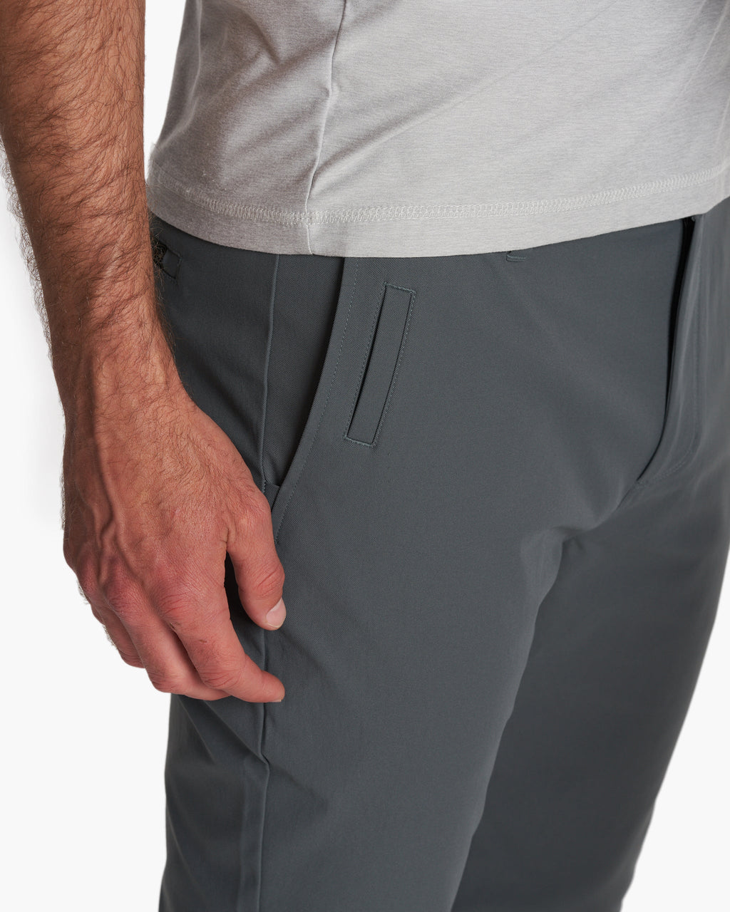 Cascade Tech Chino Pant Athletic Slim Fit 30 | Smoked Beryl