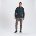 Aim Pant | Cocoa Linen Texture