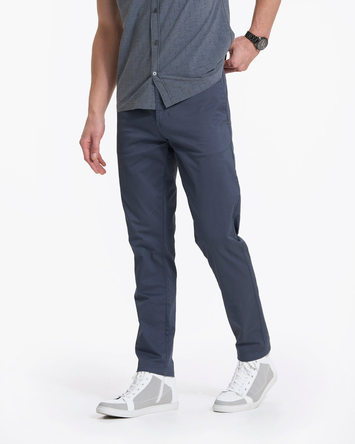 Collins Chino Pant | Azure