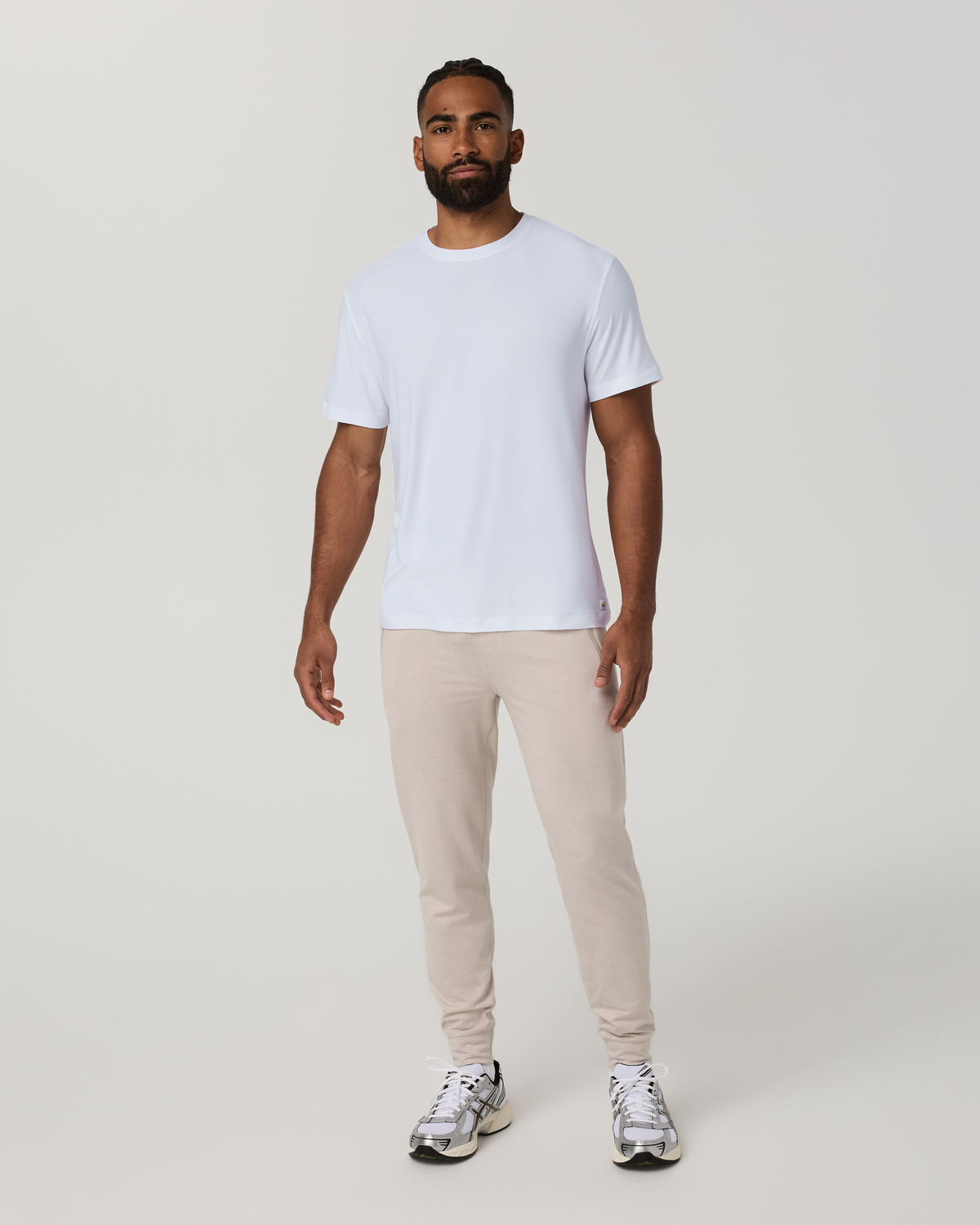 Ponto Performance Jogger 28 | Ecru Heather